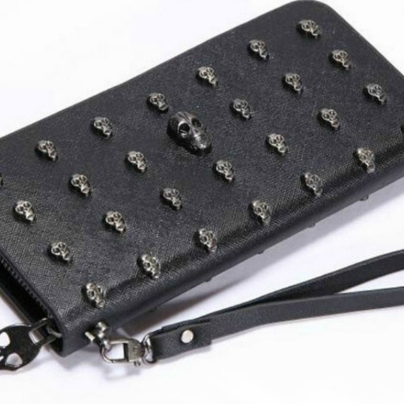 Thomas Wylde Handbags - Vegan Leather Skill Rivet Wristlet/Clutch